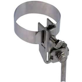Collier de raccordement pour mâts d'antenne D 26,9-88,9mm INOX|Dehn france-DHN540103