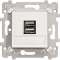 Essensya Chargeur double USB|Hager-HAGWE111