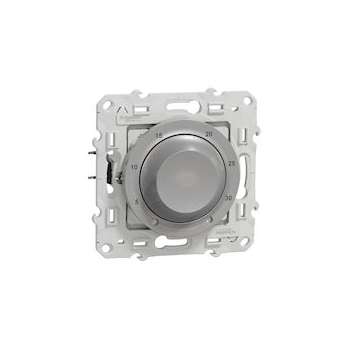 Odace, thermostat Alu, 8 A chauffage / climatisation|Schneider Electric-SCHS530501