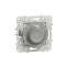 Odace, thermostat Alu, 8 A chauffage / climatisation|Schneider Electric-SCHS530501