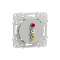 Odace - prise triple RCA Femelle - Alu - fixation par vis