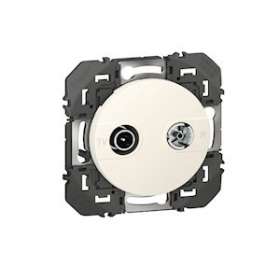 Prise TV-R dooxie finition blanc|Legrand-LEG600354