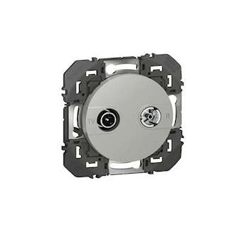 Prise TV-R dooxie finition alu|Legrand-LEG600454