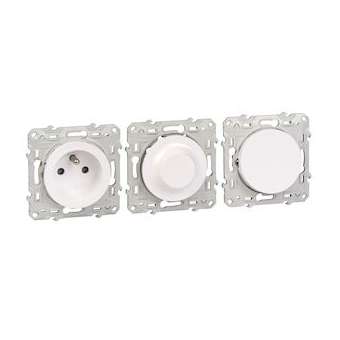 Odace - ProBox - Blanc - 20V&V + 30PC + 1variateur universel LED offert|Schneider Electric-SCHPFRB06