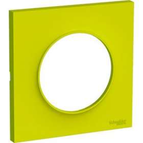 Odace Styl plaque Vert Chartreuse 1 poste|Schneider Electric-SCHS520702H