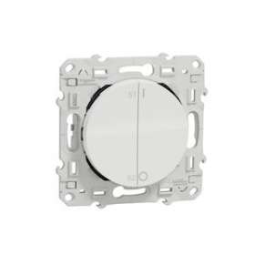Odace + Blanc, commande de groupe pour scenarios PlusLink 2 fils PlusLink|Schneider Electric-SCHS520563