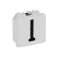 Prise téléphone en T Livinglight - Blanc - 2 modules|Bticino-TICN4240
