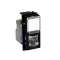 Prise RJ45 blindée cat.6 STP Living Now 1 module - noir|Bticino-TICBTKG4279C6S