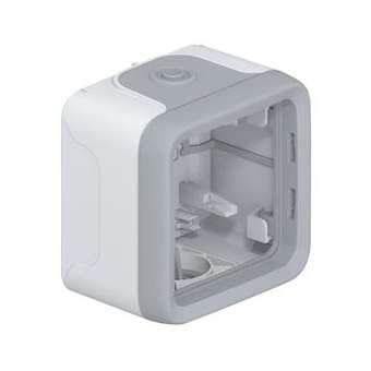 Boîtier étanche à embouts 1 poste Plexo composable IP55 - gris|Legrand-LEG069651