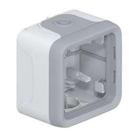 Boîtier étanche à embouts 1 poste Plexo composable IP55 - gris|Legrand-LEG069651
