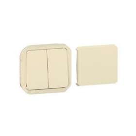 Transformeur réversible Plexo composable sable|Legrand-LEG069809L