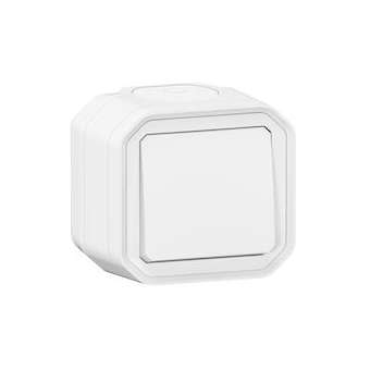 Interrupteur ou va-et-vient 10AX 250V Plexo complet saillie blanc|Legrand-LEG069751L