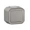 Interrupteur ou va-et-vient Plexo complet saillie - gris brochable