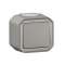 Interrupteur ou va-et-vient Plexo complet saillie - gris