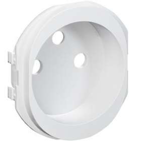 Ovalis - Enjoliveur seul prise de courant 2P+T 16A Blanc|Schneider Electric-SCHS260659