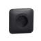 Ovalis - prise de courant - 2P - 16A-avec griffes Avec plaque -Anthracite