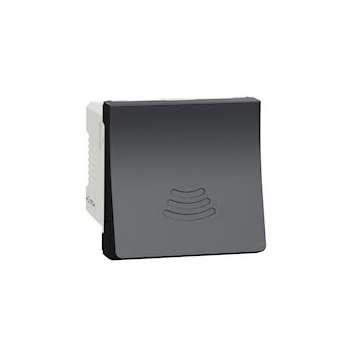 Unica - buzzer - 76-80dB/1m - 230vca - 2 modules - Anthracite - mécanisme seul|Schneider Electric-SCHNU378554