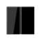 Kit touche complet 1 voie platine F40 / A 500 Noir|Jung france-IUNA401TSASW