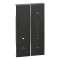 Enjoliveur Living Now pour variateur 2 modules - noir|Bticino-TICBTKG19