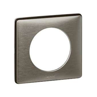 Plaque Céliane - Métal Tungstène - 1 poste|Legrand-LEG098853