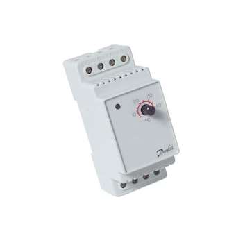 Thermostat modulaire ECtemp 330 +5DEGC/+45DEGC, 52mmx86mm, 230V,16A fermeture, 1|Danfoss-DFS088L0445