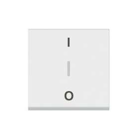 Interrupteur bipolaire + borne repiquage neutre 10AX 250V~ Mosaic 2 mod - blanc|Legrand-LEG077050L