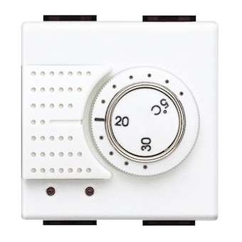 Thermostat électronique d'ambiance Livinglight - Blanc|Bticino-TICN4441