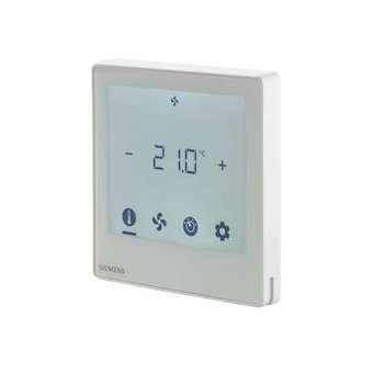Régulateur d'ambiance 1/2enc. VC tactile|Siemens HVAC-SBARDF800
