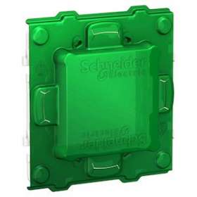 Unica - support de fixation 2 mod + protection de chantier - plastique|Schneider Electric-SCHNU7002PC