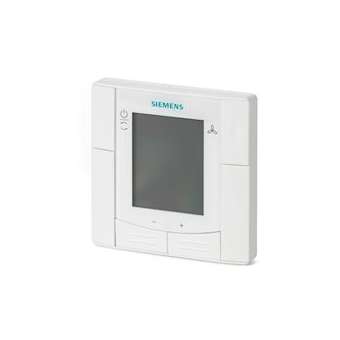 Régulateur d'ambiance 1/2encastré VC hebdo. IR|Siemens HVAC-SBARDF600T