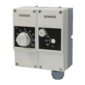 Thermostat régl/sécu 15..95DEGC/100DEGC IP40|Siemens HVAC-SBARAZ-ST.011FP-J