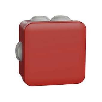 Bte deriv.rouge+ embt 80x80x45|Schneider Electric-SCHENN05164