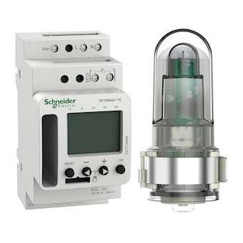 Acti9 IC100kp+ - interrupteur crépusculaire programmable - 1 canal - smart|Schneider Electric-SCHCCT15494
