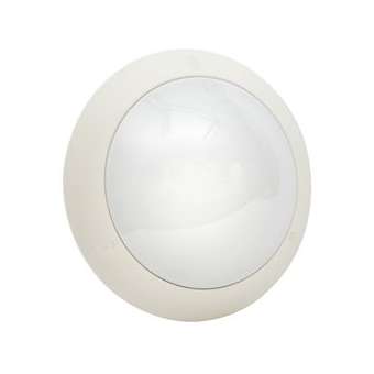 Hublot SPO IP54 IK07 D296mm polycarbonate douille E27 à équiper - blanc|Sarlam-SLM514405