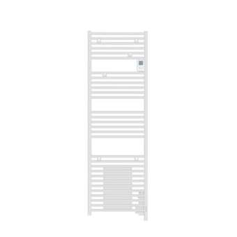 Radiateur sèche-serviettes Doris électrique digital ventilo 2000W Blanc Carat|Atlantic RECS-ATL850198