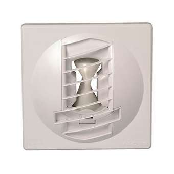 Bouche Autoréglable BapCOLOR 15 m3/h D 125 mm - Blanc|Aldes-ALD11019130