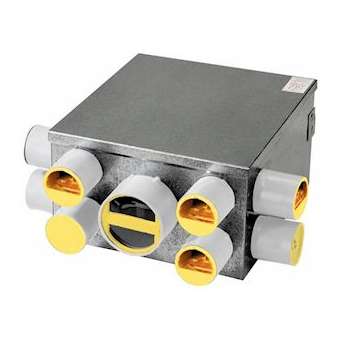 Caisson VMC auto spécial grande maison, 8 piquages sanitaires, 1 piquage cuisine|S&P France ( Unelvent )-UNE603008