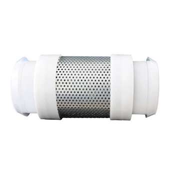 Liaison d'atténuation acoustique circulaire, réduction de 6 dB(A), D 80 mm|S&P France ( Unelvent )-UNE897687