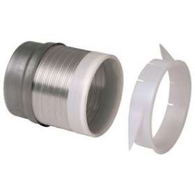 Liaison flexble étanche RT Flex extensible de 10 à 30 cm diamètre 125mm|Aldes-ALD11091315