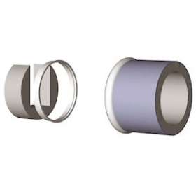 Mac hygro 40 - isolation acoustique pour bouches SDB et WC hygroréglables|Atlantic clim ventil-ELG525204