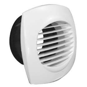 Bouche d'extraction à lamelles fixes, D 125 mm, à manchette coudée|S&P France ( Unelvent )-UNE857590