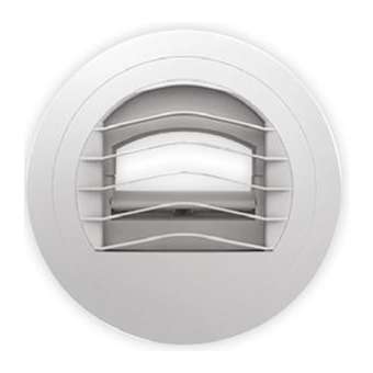 Bouche d'extraction autoréglable 15 m3/h, sans manchette|S&P France ( Unelvent )-UNE858255