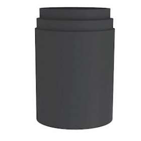 Ral 80 - rallonge conduit rigide plastique pour reseaux circulaires diamètre 80|Atlantic clim ventil-ELG422865