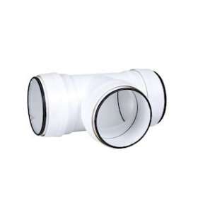 Tehc 125 j - tube en te circulaire pvc diamètre 125 avec joint|Atlantic clim ventil-ELG460066