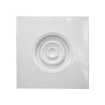 Diffuseur circulaire à jet réglable pour faux plafond, blanc, D raccord 200 mm|S&P France ( Unelvent )-UNE852423