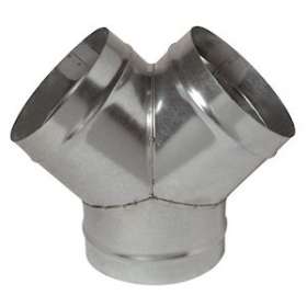 Culotte simple galva 90DEG - Diamètre 250 mm|Aldes-ALD11093087