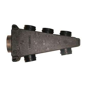 Caisson répartiteur PPE équipé de 6 piquages D80|Aldes-ALD11023037