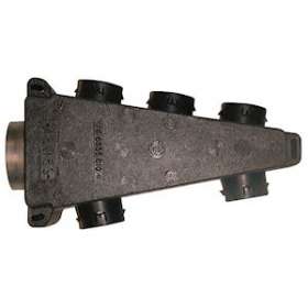 Caisson répartiteur PPE équipé de 6 piquages D80|Aldes-ALD11023037
