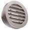 Grille extérieure murale circulaire en alu pour air neuf / vicié AR 637 D315