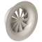 Diffuseur circulaire fixe à jet hélicoïdal pr plafond en acier blanc SR 861 D160